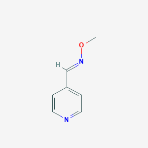 B137892 Isonicotinaldehyde O-methyloxime CAS No. 126527-31-9
