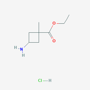 Ethyl cis-3-Amino-1-methylcyclobutanecarboxylate hydrochloride