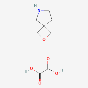 molecular formula C8H13NO5 B1378931 2-Oxa-6-azaspiro[3.4]octane oxalate CAS No. 1408075-00-2