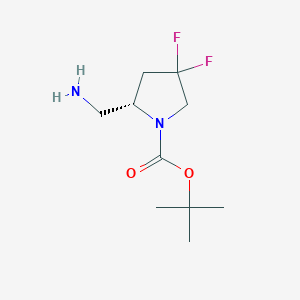 (S)-1-Boc-2-(aminomethyl)-4,4-difluoropyrrolidine