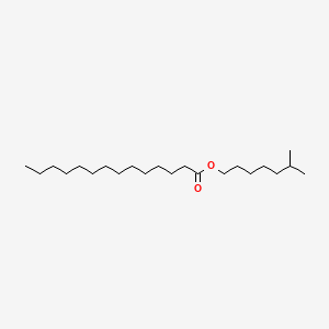 molecular formula C22H44O2 B13789382 Isooctyl myristate CAS No. 72812-41-0