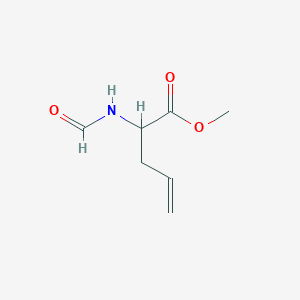 molecular formula C7H11NO3 B13789399 2-(Formylamino)-4-pentenoic acid methyl ester CAS No. 779350-61-7