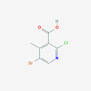 5-Bromo-2-chloro-4-methylnicotinic acid