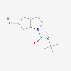 5-Hydroxy-1-boc-hexahydrocyclopenta[b]pyrrole