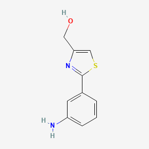 [2-(3-Amino-phenyl)-thiazol-4-YL]-methanol