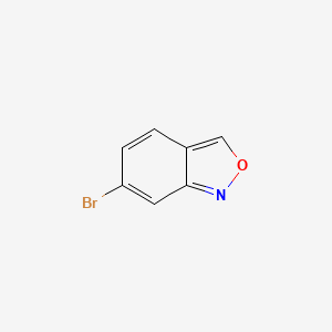 molecular formula C7H4BrNO B1378963 6-Bromobenzo[C]isoxazole CAS No. 139557-44-1