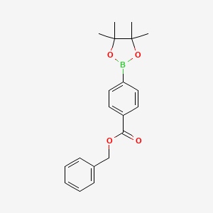 Benzyl 4-(4,4,5,5-tetramethyl-1,3,2-dioxaborolan-2-YL)benzoate