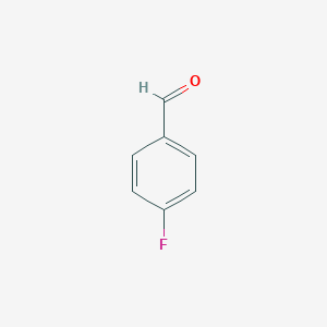 molecular formula C7H5FO B137897 4-Fluorobenzaldehyde CAS No. 459-57-4