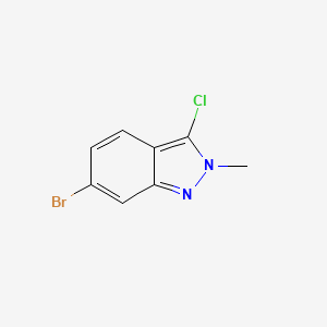 6-bromo-3-chloro-2-methyl-2H-indazole