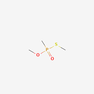 molecular formula C3H9O2PS B13789767 O,S-Dimethyl methylphosphonothioate CAS No. 58259-60-2