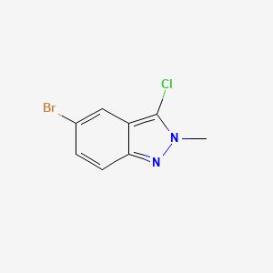 5-bromo-3-chloro-2-methyl-2H-indazole