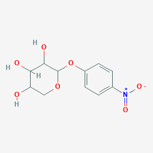 molecular formula C11H13NO7 B013790 4-硝基苯基β-D-木糖苷 CAS No. 2001-96-9