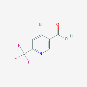 4-Bromo-6-(trifluoromethyl)nicotinic acid