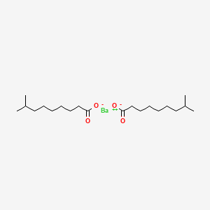 molecular formula C20H38BaO4 B13790027 Barium isodecanoate CAS No. 93965-23-2