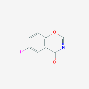 molecular formula C8H4INO2 B13790036 6-Iodo-benzo[d][1,3]oxazin-4-one CAS No. 1379328-39-8