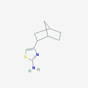 4-{Bicyclo[2.2.1]heptan-2-yl}-1,3-thiazol-2-amine