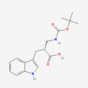 (S)-2-(Tert-butoxycarbonylamino-methyl)-3-(1H-indol-3-YL)-propionic acid