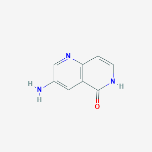 3-Amino-1,6-naphthyridin-5-OL