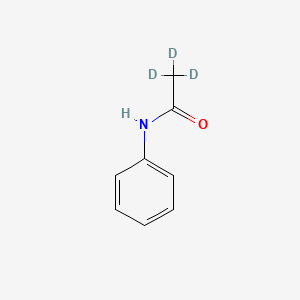 molecular formula C8H9NO B13790252 Acet-D3-anilide 