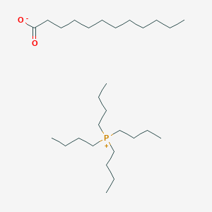 molecular formula C28H59O2P B13790401 Tetra-n-butylphosphonium laurate 
