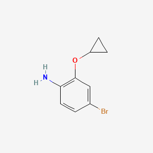 4-Bromo-2-cyclopropoxyaniline