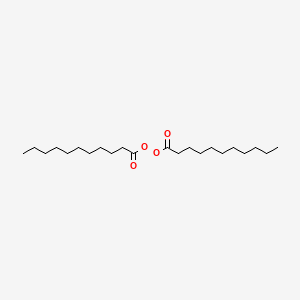 molecular formula C22H42O4 B13790506 Diundecanoyl peroxide CAS No. 7483-71-8