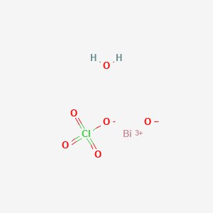 molecular formula BiClH2O6 B13790529 Bismuth(iii)perchlorate oxide hydrate 
