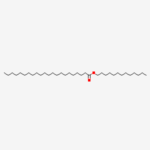 molecular formula C35H70O2 B13790650 Tridecyl behenate CAS No. 42233-08-9