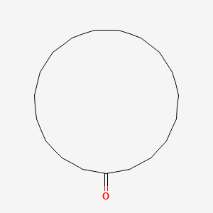 molecular formula C19H36O B13790657 Cyclononadecanone CAS No. 6907-38-6