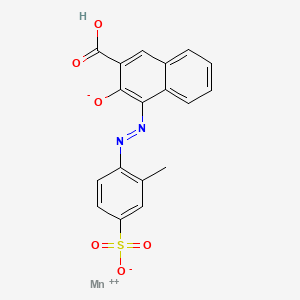 molecular formula C18H12MnN2O6S B13790676 Einecs 281-149-0 CAS No. 83864-26-0
