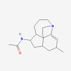 molecular formula C18H28N2O B13791075 8-Deoxyserratinidine CAS No. 82841-99-4