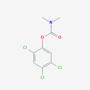 molecular formula C9H8Cl3NO2 B13791137 2,4,5-Trichlorophenyl-N,N-dimethyl carbamate CAS No. 6935-06-4