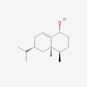 molecular formula C15H26O B13791197 (1R,4R,4aR,6R)-4,4a-dimethyl-6-propan-2-yl-2,3,4,5,6,7-hexahydro-1H-naphthalen-1-ol 