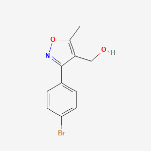 (3-(4-Bromophenyl)-5-methylisoxazol-4-yl)methanol