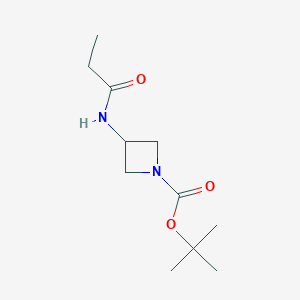 Tert-butyl 3-(propionamido)azetidine-1-carboxylate