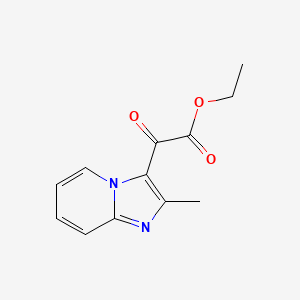 Ethyl 2-{2-methylimidazo[1,2-a]pyridin-3-yl}-2-oxoacetate