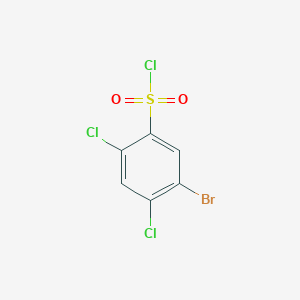 5-Bromo-2,4-dichlorobenzene-1-sulfonyl chloride