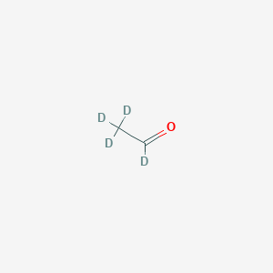 molecular formula C2H4O B137916 (2H4)Acetaldehyde CAS No. 1632-89-9