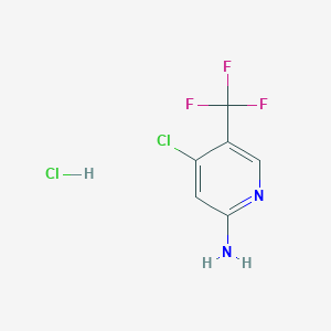 4-Chloro-5-(trifluoromethyl)pyridin-2-amine hydrochloride