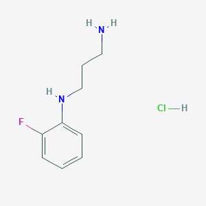 N-(3-aminopropyl)-2-fluoroaniline hydrochloride