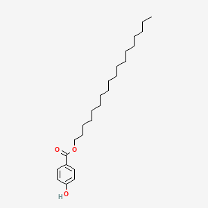 molecular formula C25H42O3 B13791660 Octadecyl 4-hydroxybenzoate CAS No. 71067-10-2