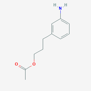3-(3-Aminophenyl)propyl acetate