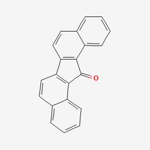 molecular formula C21H12O B13791809 13H-Dibenzo[a,i]fluoren-13-one CAS No. 86854-01-5
