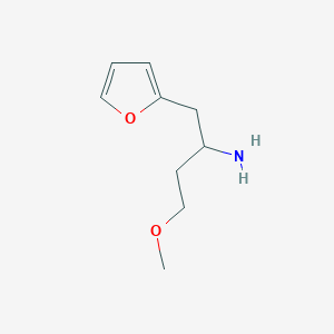 1-(Furan-2-yl)-4-methoxybutan-2-amine