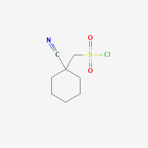(1-Cyanocyclohexyl)methanesulfonyl chloride