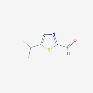 5-(Propan-2-yl)-1,3-thiazole-2-carbaldehyde