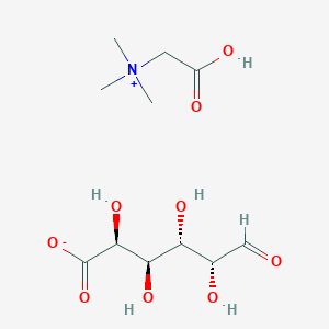 molecular formula C11H21NO9 B13791963 Betaine D-galacturonate CAS No. 93778-40-6