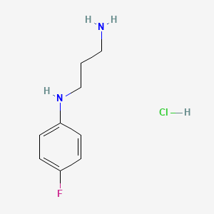 N-(3-aminopropyl)-4-fluoroaniline hydrochloride