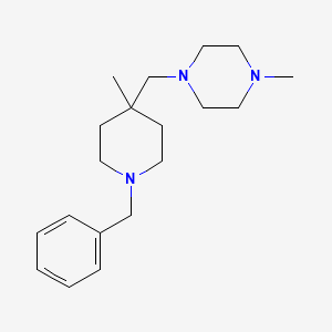 1-[(1-Benzyl-4-methylpiperidin-4-yl)methyl]-4-methylpiperazine