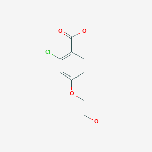Methyl 2-chloro-4-(2-methoxyethoxy)benzoate